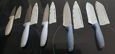 KITCHEN KNIVES HAMPTON FORGE 5-SET  Santoku Knifes, View more