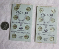 Vintage Phonograph Victor Home Recording Needles