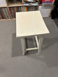 3 X Pier 1 solid wood bar stools 