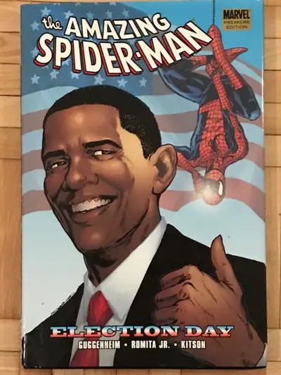 THE AMAZING SPIDER-MAN  ELECTION DAY - PREMIERE EDITION HC, View more