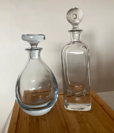 Vintage Swedish Glassware Decanters, View more