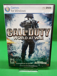 Call of Duty: World at War (PC DVD ROM, 2008) (Games for Windows