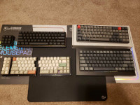 Custom and gaming keyboards 