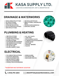 PLUMBING SUPPLIES