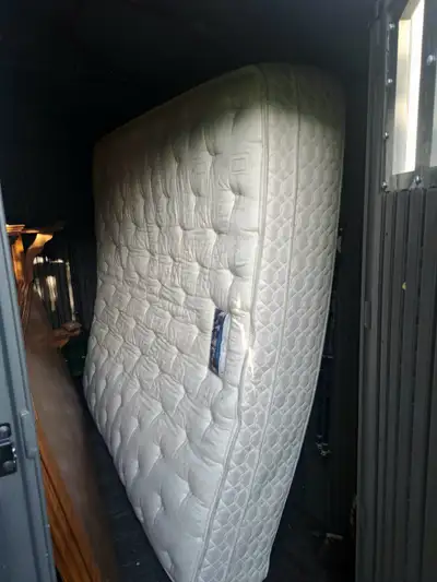 King size bed with complete bedding and much more, View more