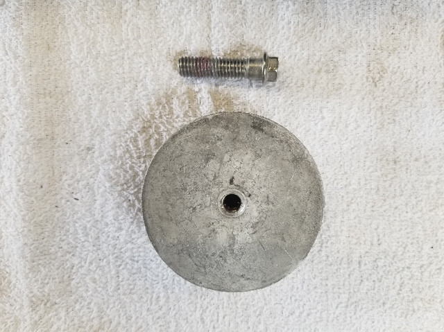 Mercury Quicksilver 76214 Anode in Boat Parts, Trailers & Accessories in Kingston - Image 2