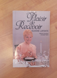 Livre de Suzanne Lapointe vintage (autographier) (succession)