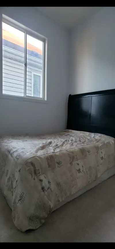 Private bright room for rent