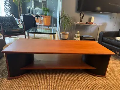 Mid century modern Teak Coffee Table , View more