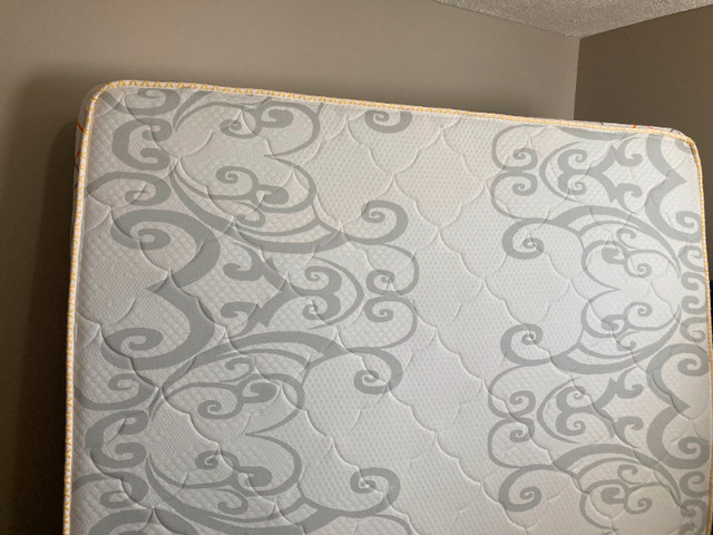 Queen mattress 4 months, like new. No stains, pet free in Beds & Mattresses in Edmonton - Image 4
