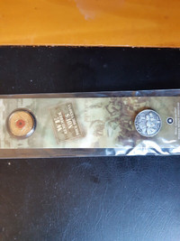 2005 Bookmark Twenty Five Cent “Poppy” Coin and Victory Pin