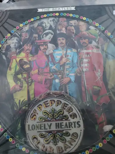 Beatles Sgt Pepper pic disc, View more