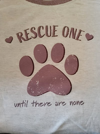 ***Rescue One Until There Are None 3/4 Length Sleeve Top***