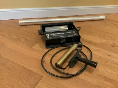 Cordless rapid seal 2 for shrink wrapping art & photos. Included is 40” wide archival grade shrink f...