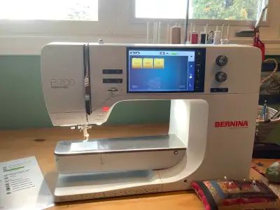 BERNINA EMBROIDERY MACHINE, View more