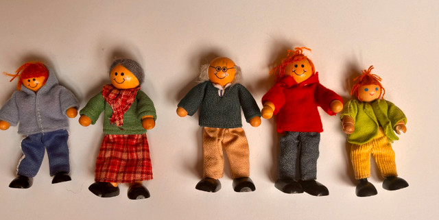 ELC Early Learning Centre Wooden Dolls, made in UK in Toys in Oakville / Halton Region - Image 3