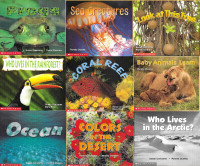 9 Nature & Wildlife Children’s Books: Ocean Baby Animals Frogs +
