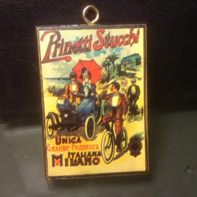 ANTIQUE LOCKET CHARM BICYCLE, View more