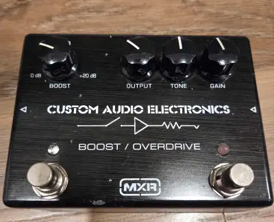 MXR MC402 Boost Overdrive pedal, View more