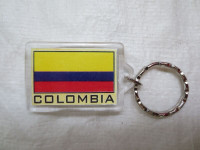 Colombia Flag Key Chains