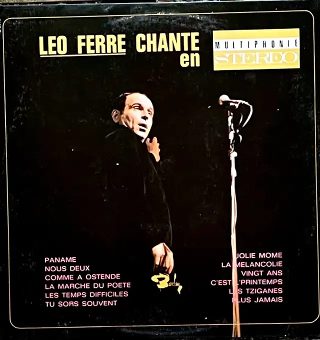 Lot 10 Vinyles  Musique Française, Georges Brassens,  Leo Ferré in CDs, DVDs & Blu-ray in City of Montréal - Image 10