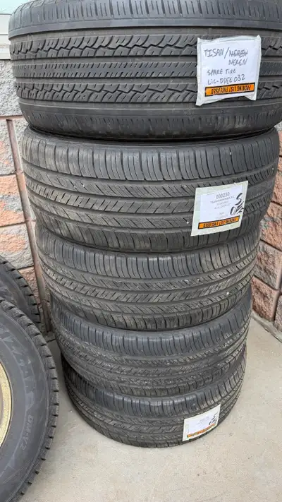 Set of 4 tires came off my BMW X5. Traded in my car with winters on. Used Khumo for approx 200 km. N...