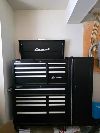 Tool chest and tools for sale, View more