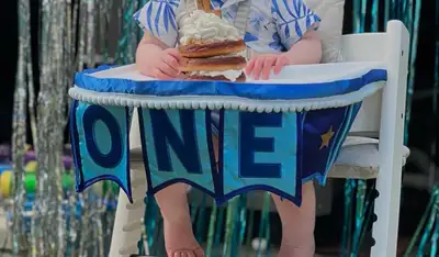 ONE High Chair Banner, View more