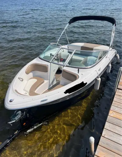 Four Winns Bowrider for sale with low hours. One owner. Was stored indoors. Looking to upgrade to a...