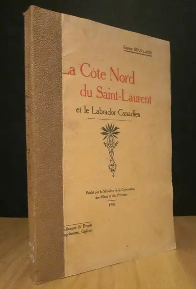 La Côte Nord du Saint-Laurent et le Labrador canadien. Esquisse topographique. Nomenclature des cour...