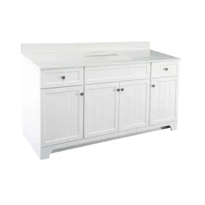 60”W Bathroom Vanity with Single Sink - BRAND NEW, View more