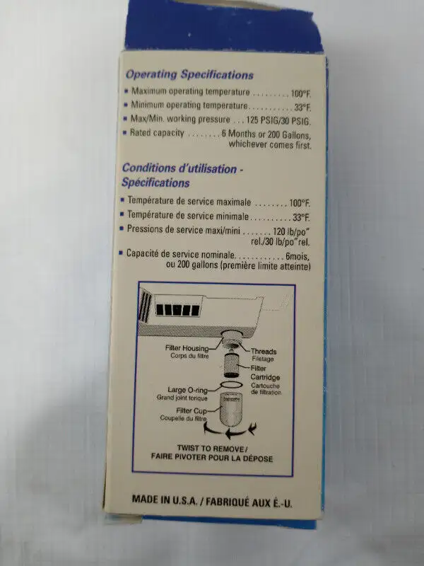 Frigidaire Rc-200 Replacement Refrigerator Water Filter in Refrigerators in Kitchener / Waterloo - Image 3