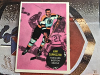 1961-62 TOPPS hockey Boston Bruins Jerry Toppozzini card