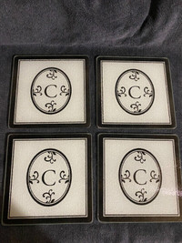 4 Hotplates with the letter “C” in Black and White