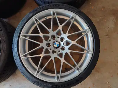 20" OEM 666M wheels in silver with Michelin PS4S tires Selling a set of OEM 666M wheels powder coate...