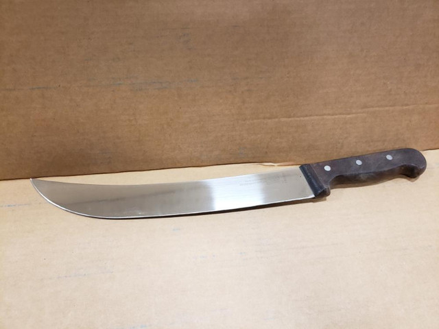 12" STEAK Cutting Knife, Rose Wood Handle (OMCAN 17636) in Kitchen & Dining Wares in Burnaby/New Westminster - Image 2