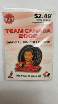2002 team Canada Olympic hockey Ed Belfour