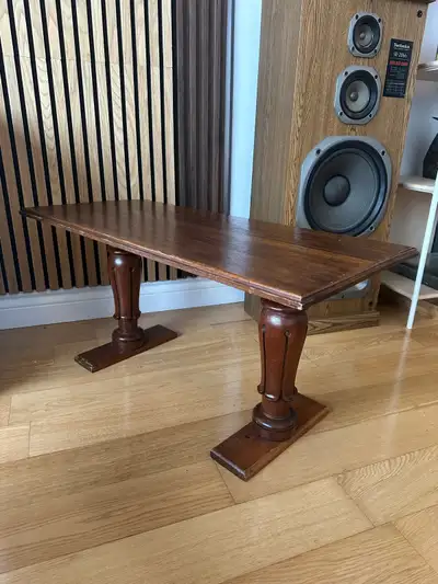 ANTIQUE ORNATE MAHOGANY COFFEE END SIDE TABLE VINTAGE WOOD, View more