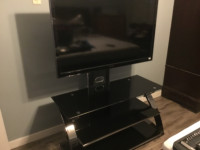 TV STAND WITH BRACKETS