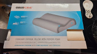 Obusforme standard cervical pillow with memory foam