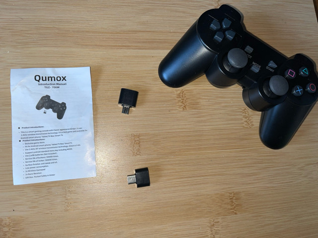 Qumox wireless gamepad joystick game controller/manette PC dans Jeux pour PC  à Ville de Montréal - Image 2