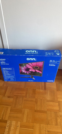 Moniteur ONN 24 inc. 60cm full HD 1080p neuf