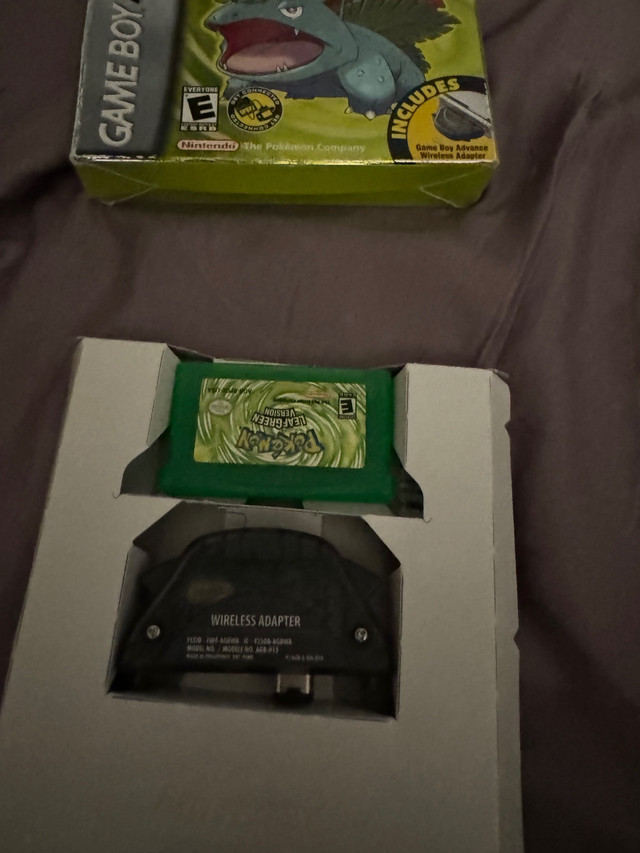 Pokémon Leaf Green-Complete GBA dans Consoles classiques  à Ville de Montréal - Image 2