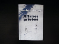 Marie Laberge, affaires privées roman