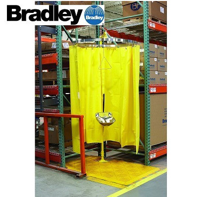 BRADLEY PRIVACY CURTAIN FOR EYE WASH STATIONS in Other in City of Toronto