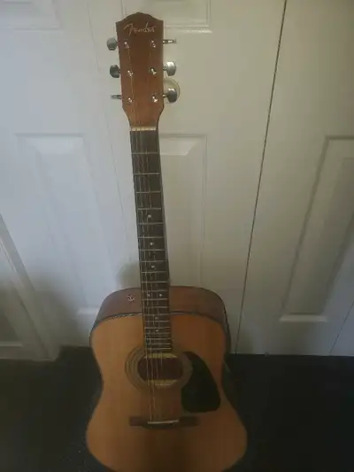 Fender acoustic guitar for trade , View more