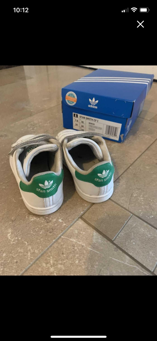 Adidas baby shoes / souliers bébé 7.5K US  dans Autre  à Ville de Montréal - Image 3