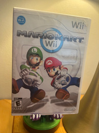 Mario Kart Wii with 2 steering wheels 