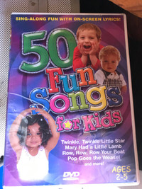 50 Fun Songs For Kids. DVD