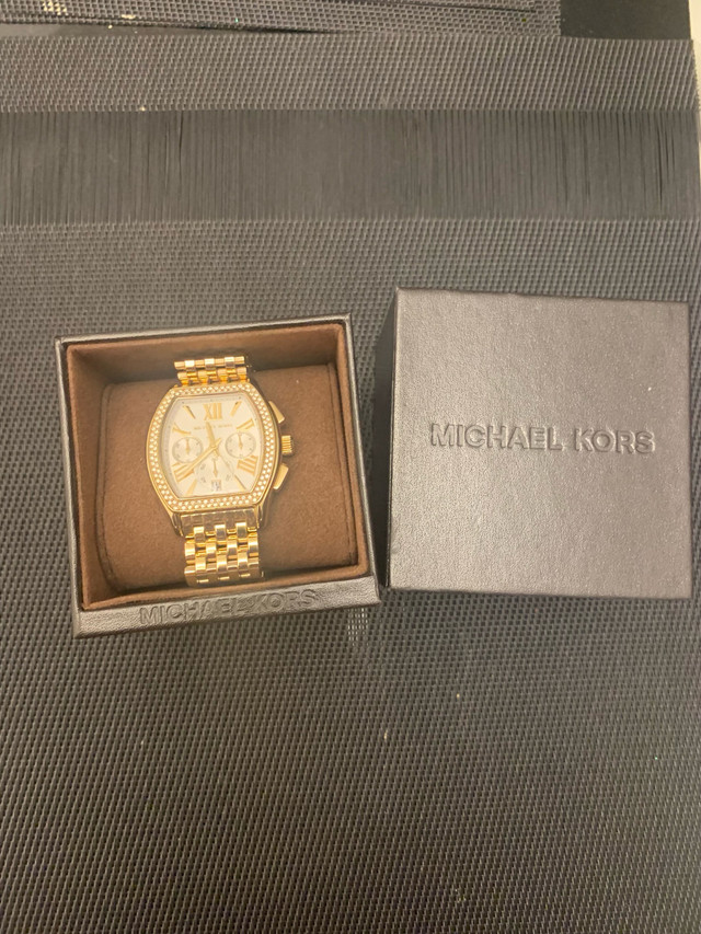 Michael Kors gold watch in Jewellery & Watches in Markham / York Region